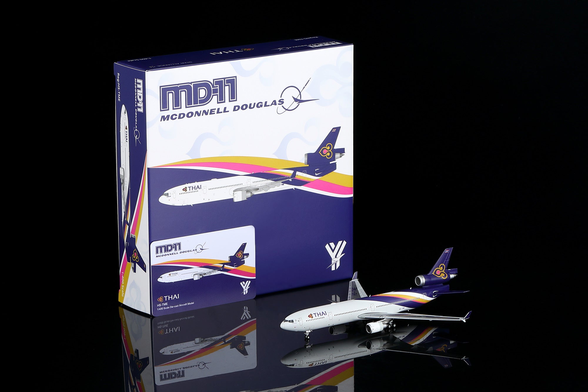 THAI Airways MD-11 HS-TME Standard Version COVER